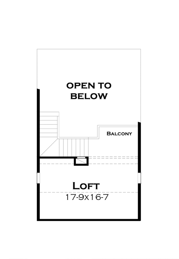 Home Plan - Cottage Floor Plan - Upper Floor Plan #120-244