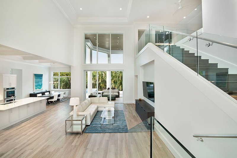 Home Plan - Interior - Family Room 1 for Mediterranean House Plan #1017-159 - 4 bed, 4.5 bath