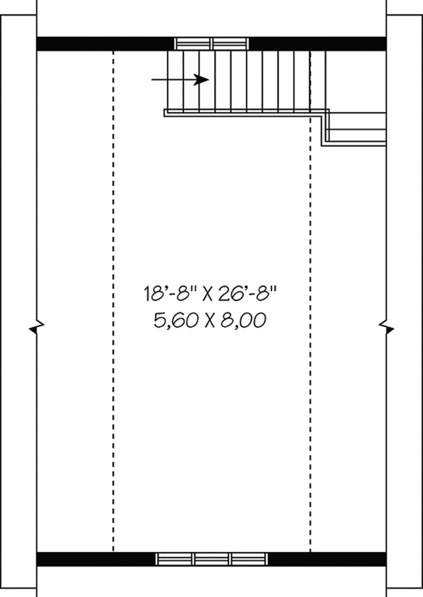 Architectural House Design - Floor Plan - Upper Floor Plan #23-2469