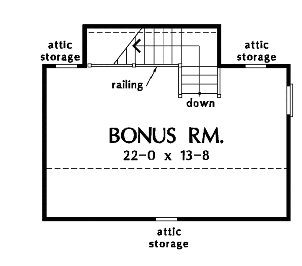 House Blueprint - Country Floor Plan - Other Floor Plan #929-615