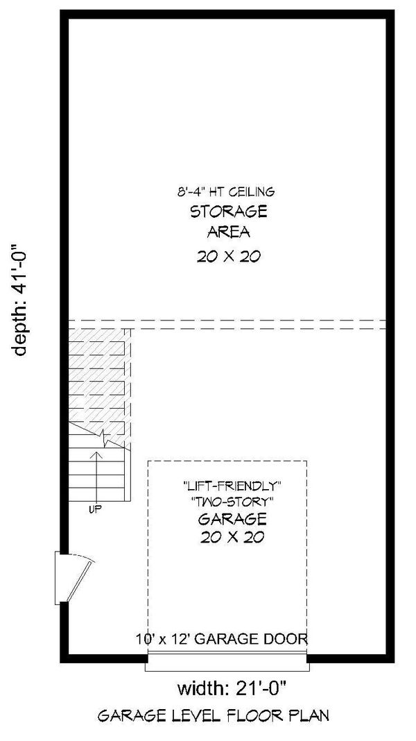 House Design - Contemporary Floor Plan - Main Floor Plan #932-251