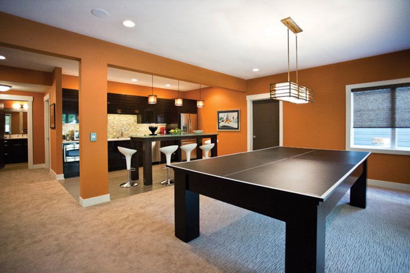 Architectural House Design - Interior - Family Room for Contemporary House Plan #928-273 - 3 bed, 2.5 bath