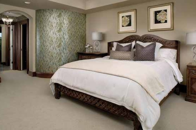 Architectural House Design - Interior - Master Bedroom for Classical House Plan #928-55 - 3 bed, 2.5 bath