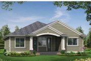 Craftsman Style House Plan - 3 Beds 2 Baths 1488 Sq/Ft Plan #132-530 