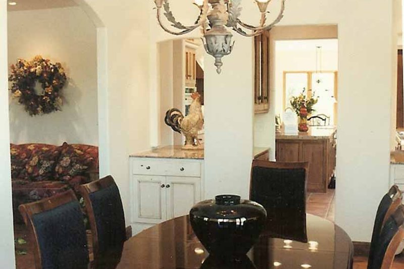 House Blueprint - Interior - Dining Room 1 for Mediterranean House Plan #937-16 - 5 bed, 4 bath