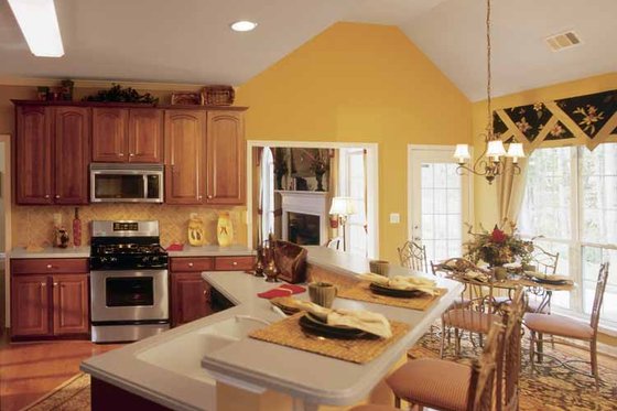 Interior - Kitchen for Traditional House Plan #927-120 - 3 bed, 2.5 bath