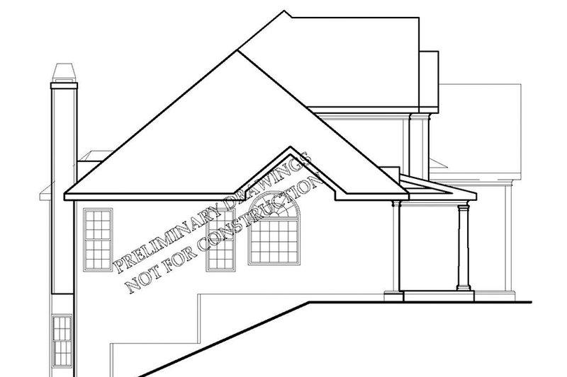 Home Plan - Exterior - Other Elevation 1 for Country House Plan #927-691 - 4 bed, 3 bath