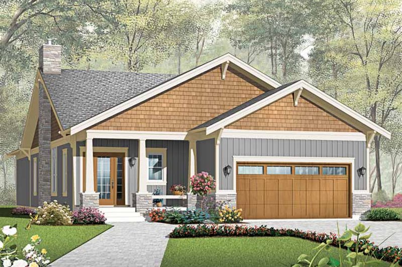 Home Plan - Traditional Exterior - Front Elevation Plan #23-2532
