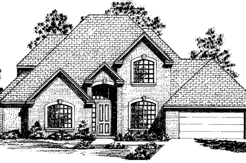 Dream House Plan - Exterior - Front Elevation 3 for Traditional House Plan #52-283 - 3 bed, 2.5 bath