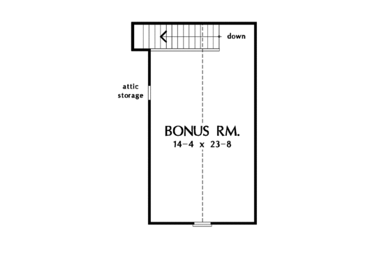 Floor Plan - Other Floor for Country House Plan #929-484 - 4 bed, 3.5 bath