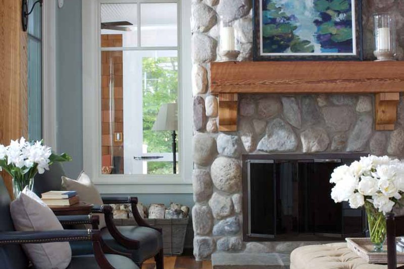 Architectural House Design - Interior - Family Room 1 for Craftsman House Plan #928-64 - 3 bed, 3.5 bath