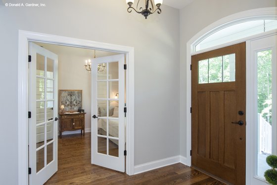 Interior - Entry for Farmhouse House Plan #929-1044 - 3 bed, 2 bath