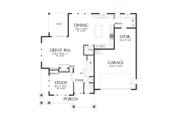 Craftsman Style House Plan - 3 Beds 2.5 Baths 2936 Sq/Ft Plan #48-914 