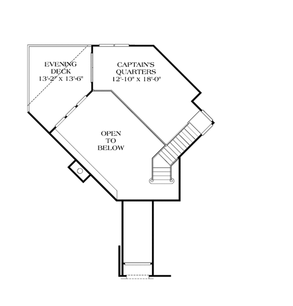 Home Plan - Traditional Floor Plan - Upper Floor Plan #453-134