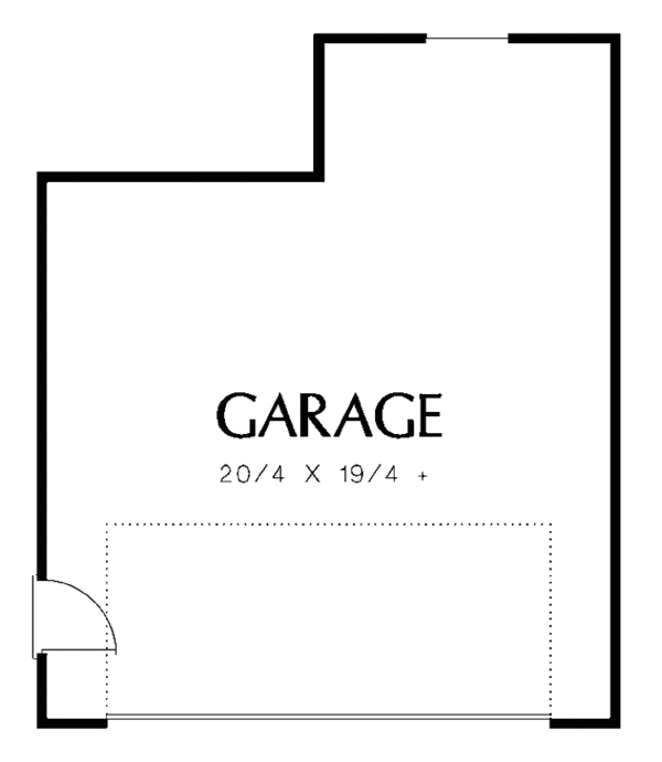 Home Plan - Floor Plan - Main Floor Plan #48-838