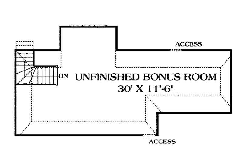 Home Plan - Floor Plan - Other Floor for European House Plan #453-214 - 5 bed, 5 bath