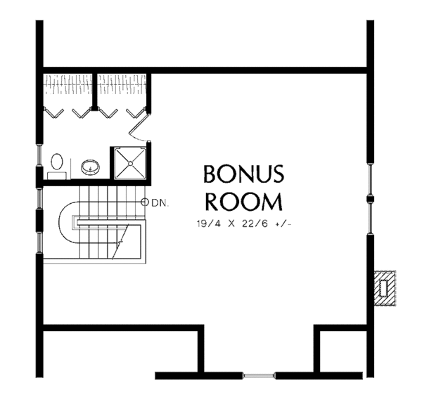 Home Plan - Country Floor Plan - Other Floor Plan #48-874