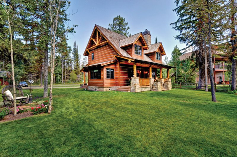 Architectural House Design - Exterior - Other Elevation 3 for Cabin House Plan #942-25 - 2 bed, 2 bath
