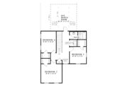 Colonial Style House Plan - 4 Beds 2.5 Baths 2260 Sq/Ft Plan #17-2872 