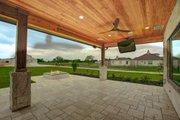 Mediterranean Style House Plan - 3 Beds 3 Baths 3061 Sq/Ft Plan #1110-34 