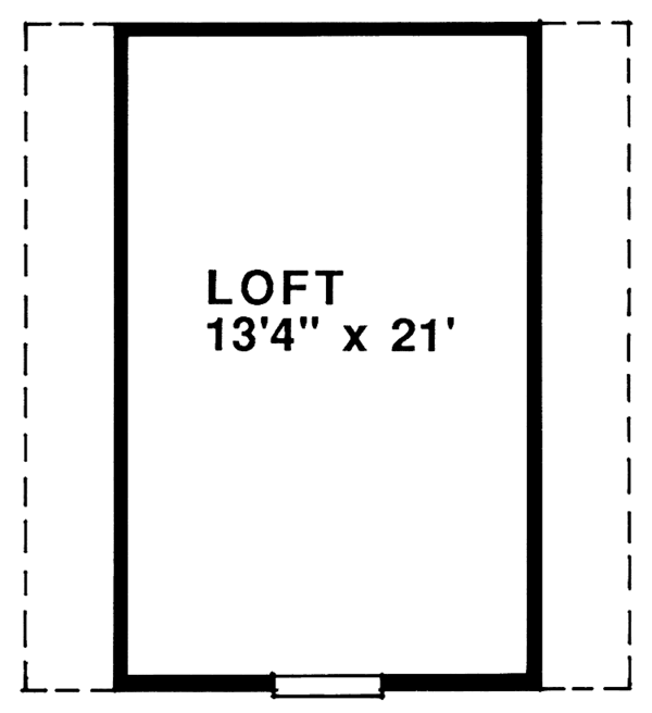 House Blueprint - Colonial Floor Plan - Upper Floor Plan #47-1064