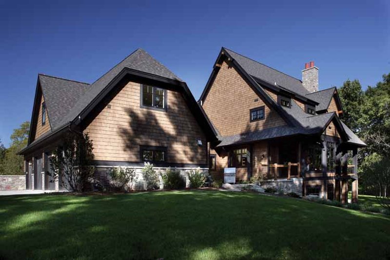 House Design - Exterior - Rear Elevation for Craftsman House Plan #928-32 - 4 bed, 3.5 bath