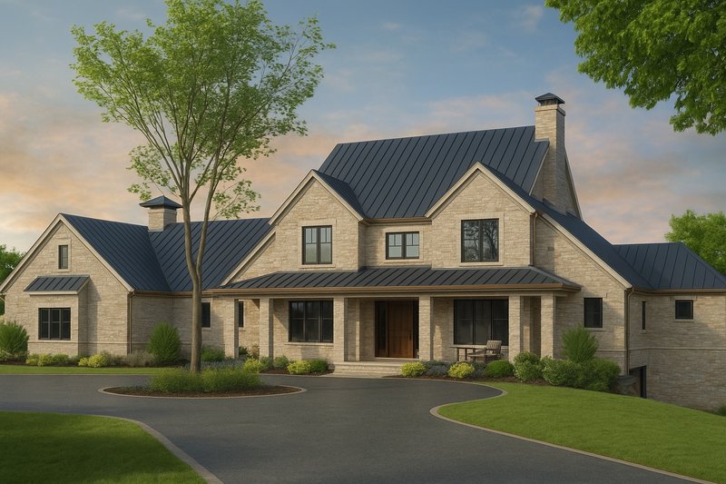 Home Plan - Southern Exterior - Front Elevation Plan #928-378