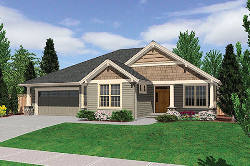Home Plan - Exterior - Other Elevation for Craftsman House Plan #48-241 - 3 bed, 2 bath