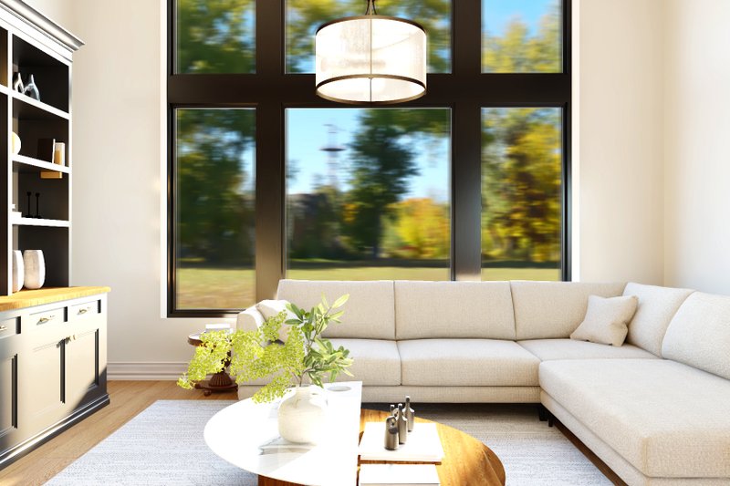 Architectural House Design - Interior - Family Room for Contemporary House Plan #1064-399 - 3 bed, 2.5 bath