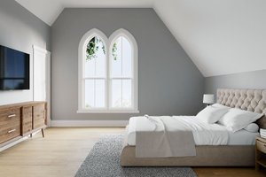 Interior - Master Bedroom for Farmhouse House Plan #1079-5 - 4 bed, 2.5 bath