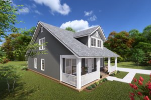 Exterior - Other Elevation 1 for Craftsman House Plan #513-2065 - 3 bed, 2.5 bath