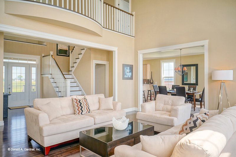 House Plan Design - Great Room