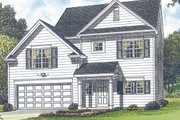 Colonial Style House Plan - 3 Beds 2.5 Baths 1520 Sq/Ft Plan #453-67 