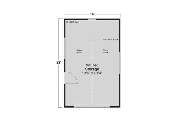 House Blueprint - Traditional Floor Plan - Main Floor Plan #124-1437