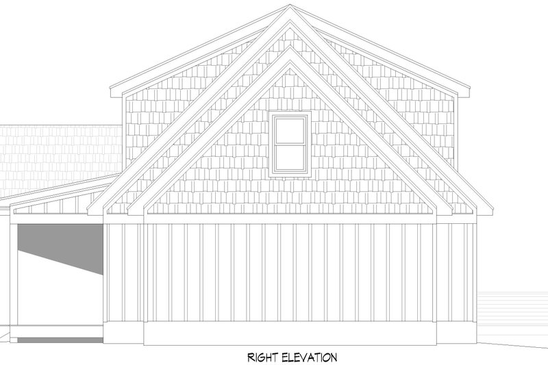 Home Plan - Exterior - Other Elevation 1 for Country House Plan #932-1156 - 4 bed, 3.5 bath
