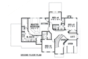 European Style House Plan - 4 Beds 4 Baths 2848 Sq/Ft Plan #67-187 