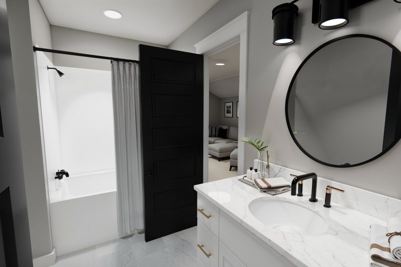 Dream House Plan - Interior - Bathroom 1 for Farmhouse House Plan #51-1260 - 3 bed, 3.5 bath