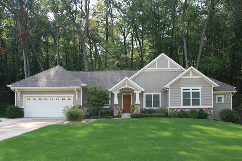 Home Plan - Exterior - Front Elevation 5 for Craftsman House Plan #928-150 - 2 bed, 2.5 bath