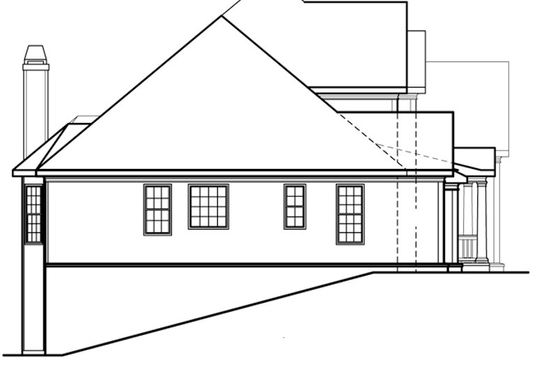 Home Plan - Exterior - Other Elevation for Country House Plan #927-472 - 4 bed, 3.5 bath