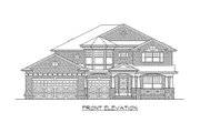 Traditional Style House Plan - 5 Beds 3 Baths 3680 Sq/Ft Plan #132-569 