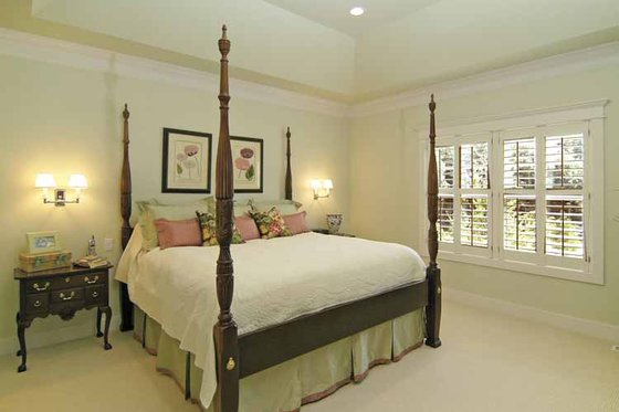 Interior - Master Bedroom for Craftsman House Plan #928-48 - 3 bed, 3 bath
