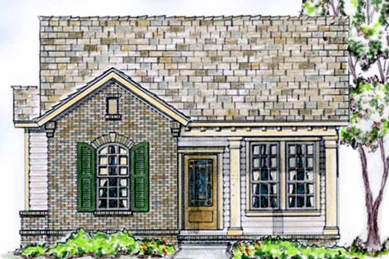 Home Plan - Country Exterior - Front Elevation Plan #410-3561