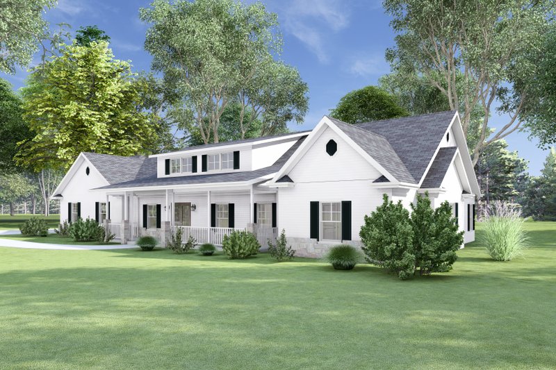 House Blueprint - Photo 9 for Farmhouse House Plan #1109-22 - 3 bed, 2 bath