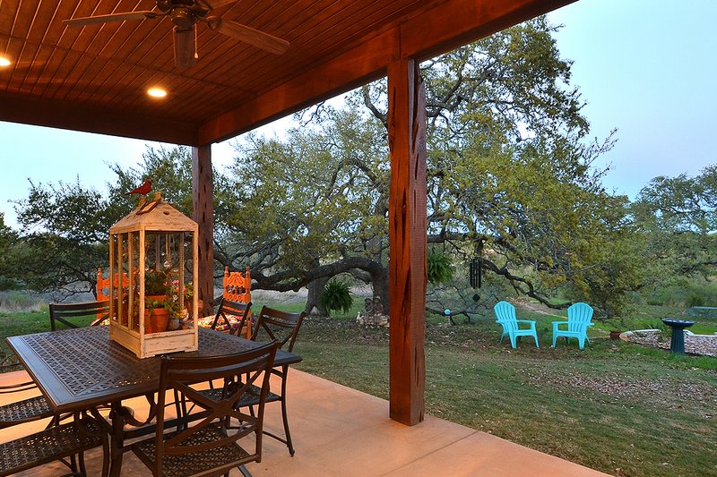 Architectural House Design - Exterior - Covered Porch 1 for Ranch House Plan #140-149 - 3 bed, 2.5 bath