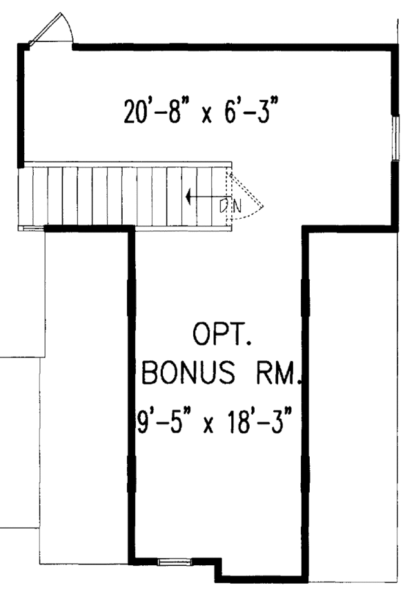 Dream House Plan - Country Floor Plan - Other Floor Plan #54-208