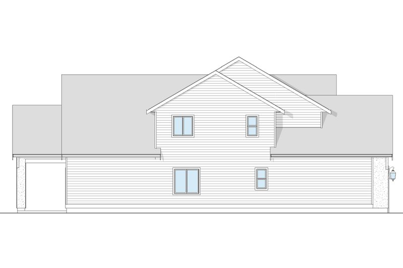 Home Plan - Exterior - Other Elevation for European House Plan #1114-28 - 3 bed, 2.5 bath