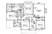 Traditional Style House Plan - 4 Beds 3.5 Baths 2840 Sq/Ft Plan #927-32 