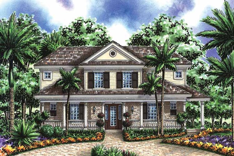 Home Plan - Exterior - Front Elevation 3 for Contemporary House Plan #1017-52 - 3 bed, 3.5 bath