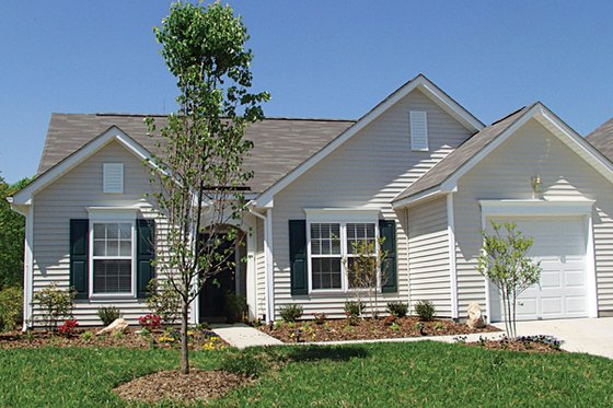 Exterior - Other Elevation for Traditional House Plan #453-61 - 3 bed, 2 bath