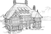 Country Style House Plan - 3 Beds 4 Baths 7826 Sq/Ft Plan #928-166 